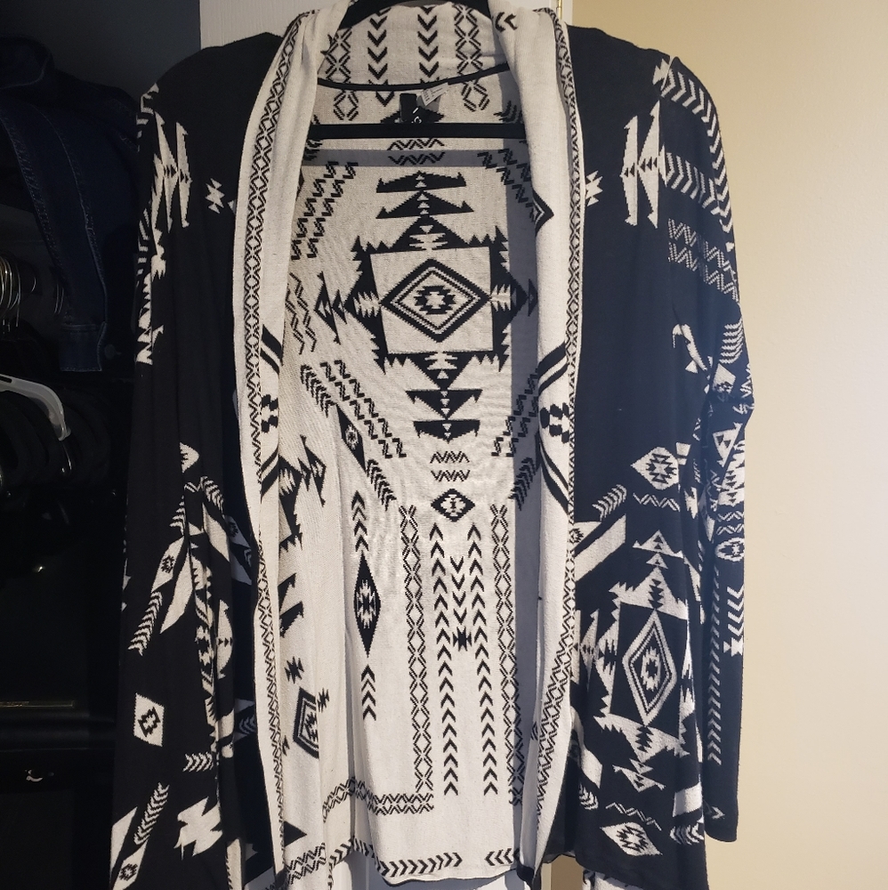 H&M waterfall sweater